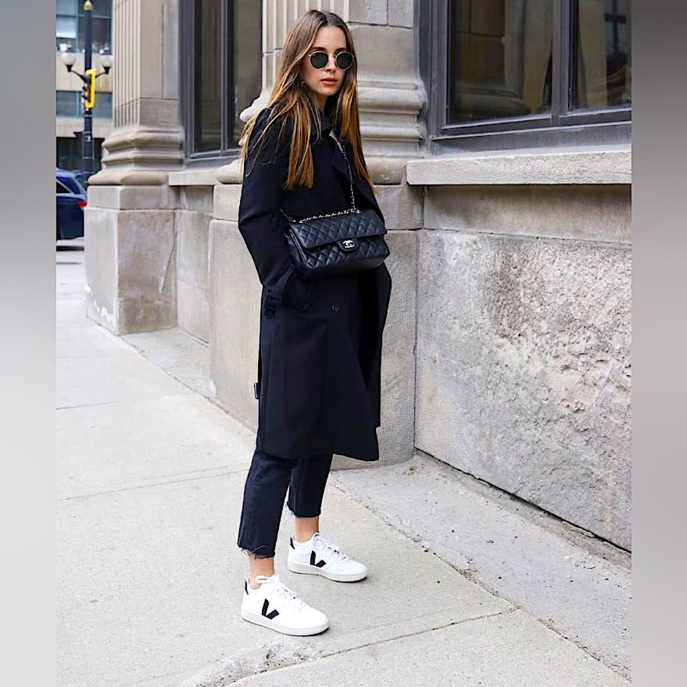 VEJA ESPLAR Sneakers Extra_White_Black